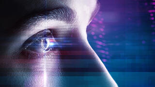 תקריב עין ניתוח לייזר בריאות