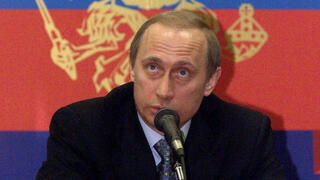 Vladimir Putin in 2000 