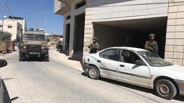 Место поиска подозреваемых. Фото: пресс-служба ЦАХАЛа