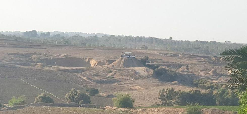 The area of the attempted infiltration