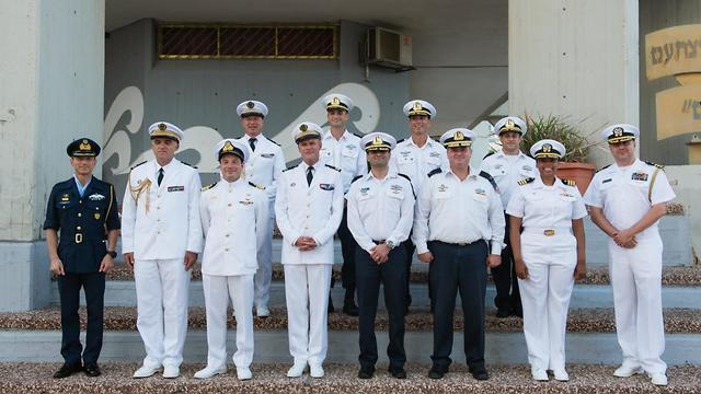 Participants in the international drill