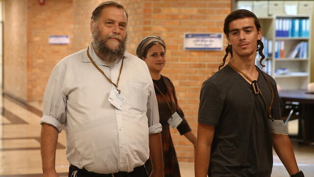 Bentzi Gopstein,right (Photo: Ohad Zwigenberg)