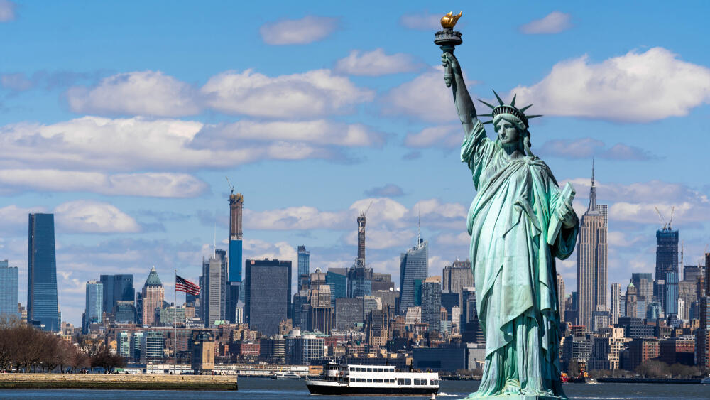 Competition on the New York route heats up (Photo: Shutterstock) פסל החירות