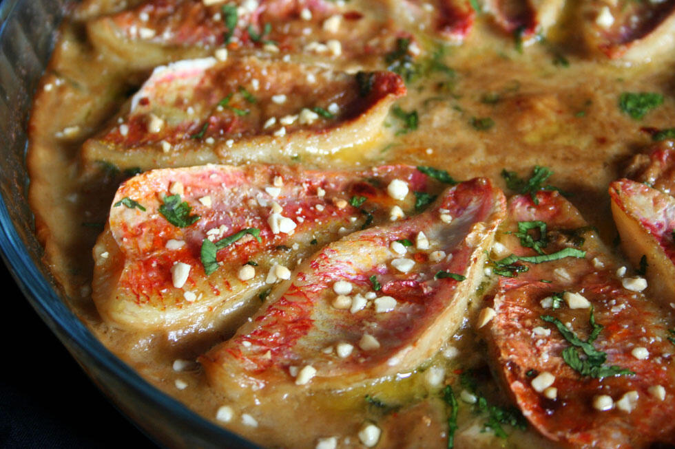 Барабулька в арахисовом соусе. Фото: Елена Вайнберг (Фото: Елена Вайнберг) Барабулька в арахисовом соусе. Фото: Елена Вайнберг