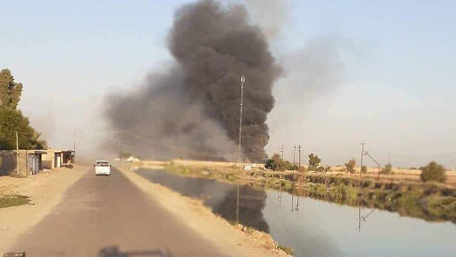 Explosions near Balad air base north of Baghdad