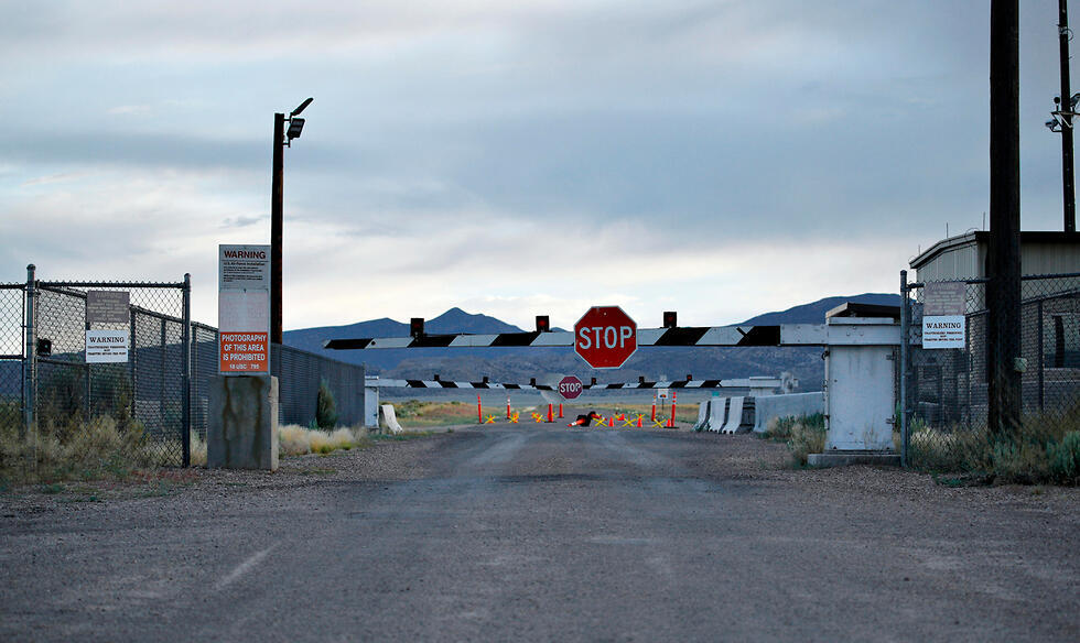 Закрытая зона недалеко от городка Рейчел в Неваде. Фото: АР
