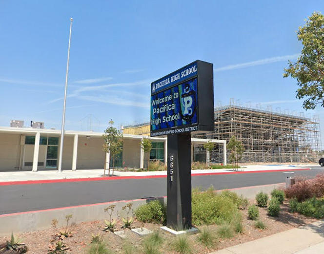 Garden Grove California, High School 