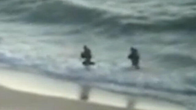 The attempted Hamas infiltration at Zikim, July 2014 (צילום: דובר צה"ל) The attempted Hamas infiltration at Zikim, July 2014