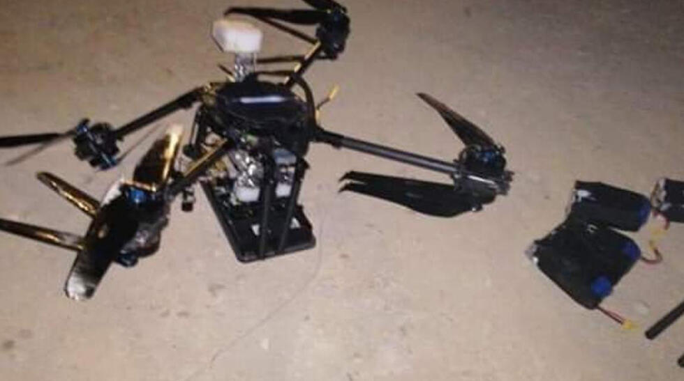 An Israel drone allegedly seized and dissected by Hezbollahnullnull An Israel drone allegedly seized and dissected by Hezbollah