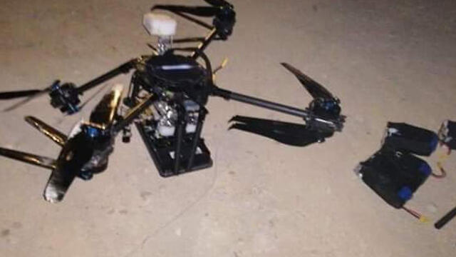 Упавший в Бейруте беспилотник