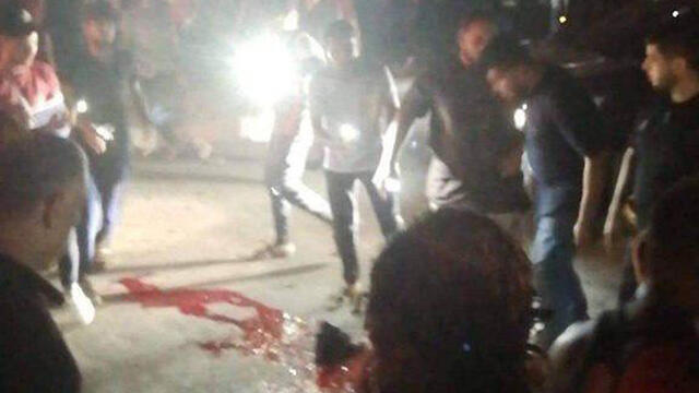 Первый взрыв в Газеnullnull Первый взрыв в Газе