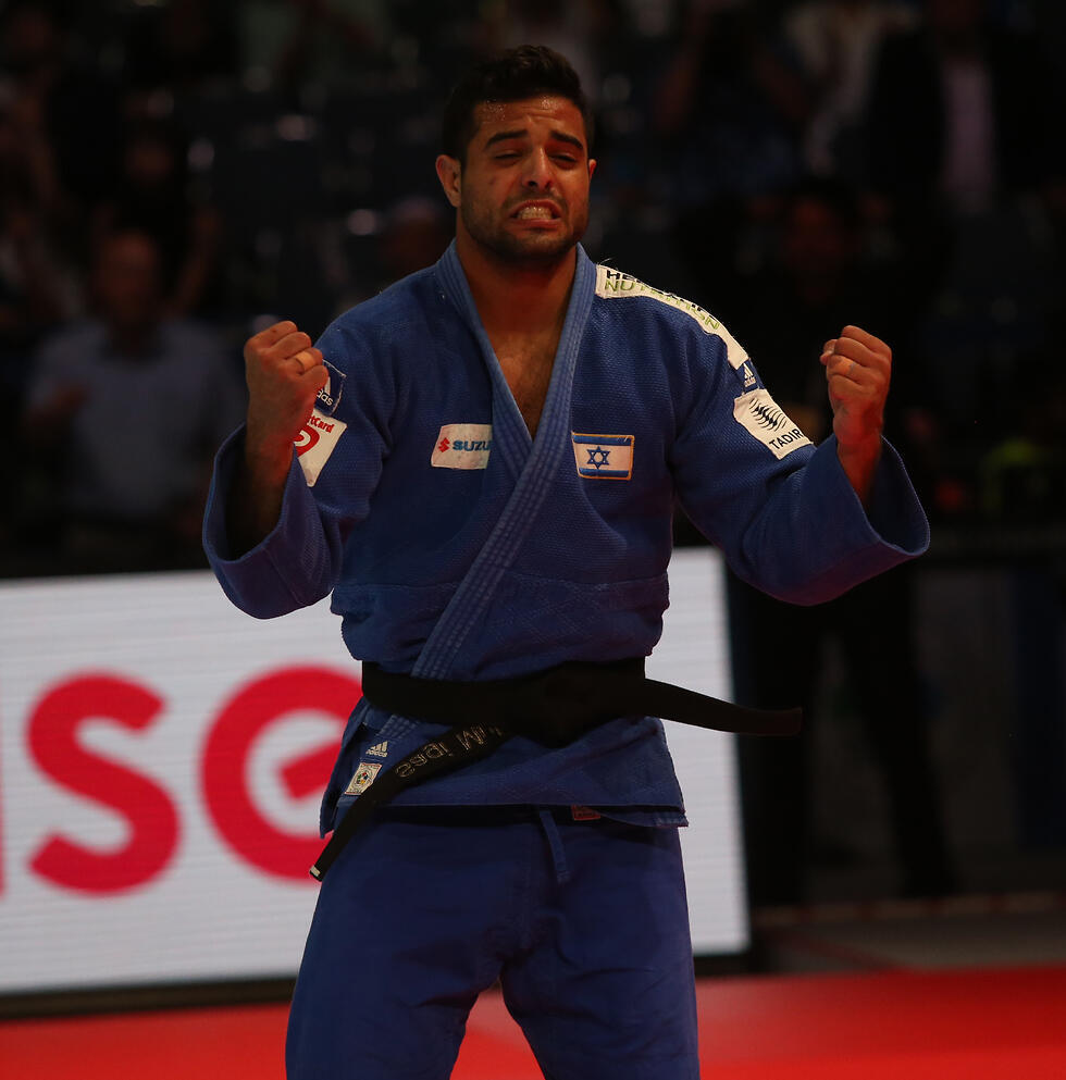 Israeli athlete Sagi Muki (צילום: אורן אהרוני) Israeli athlete Sagi Muki