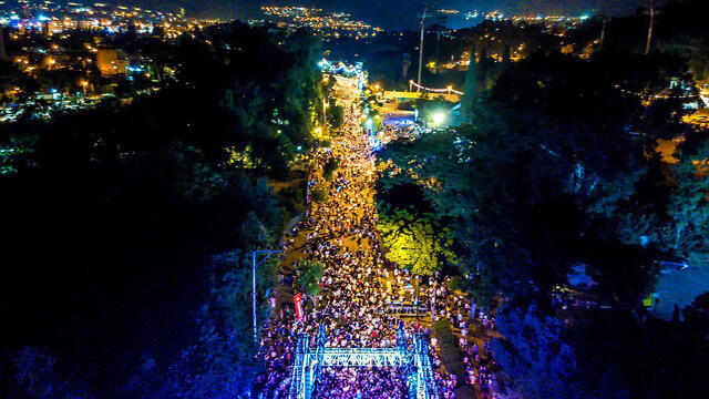Kiryat Shmona marks its 70th anniversary with a massive street party (צילום: עומרי סילבר) Kiryat Shmona marks its 70th anniversary with a massive street party