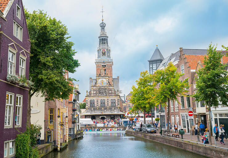 Город Алкмар в Голландии. Фото: shutterstock (Фото: shutterstock) Город Алкмар в Голландии. Фото: shutterstock