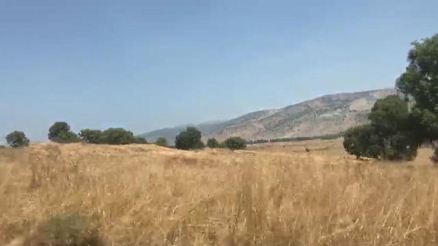 Israel's north, earlier this week