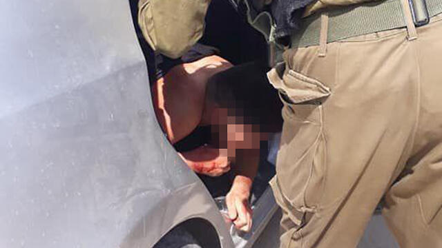 The wounded being evacuated by IDF troops