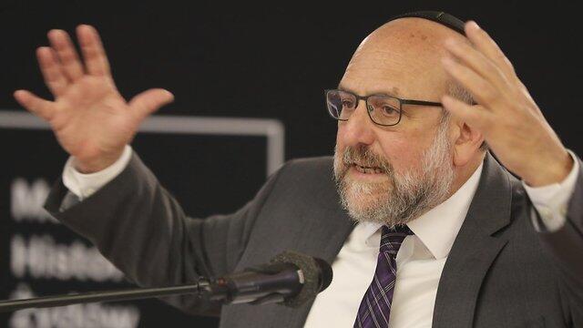 Poland's chief rabbi, Michael Schudrich