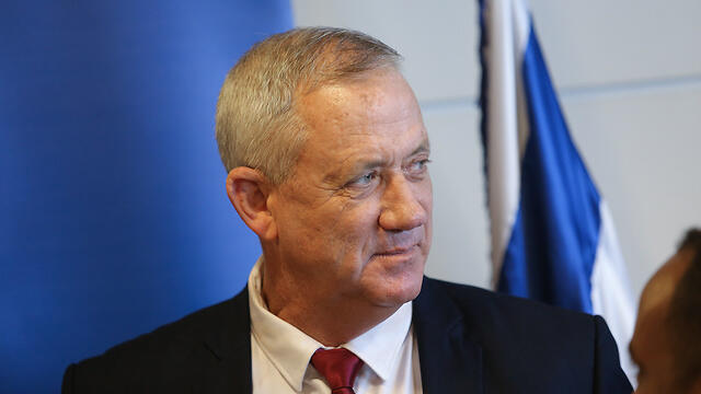 Blue and White leader Benny Gantz (צילום: אלכס קולומויסקי) Blue and White leader Benny Gantz
