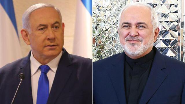 Benjamin Netanyahu, left, and Mohammad Javad Zarif