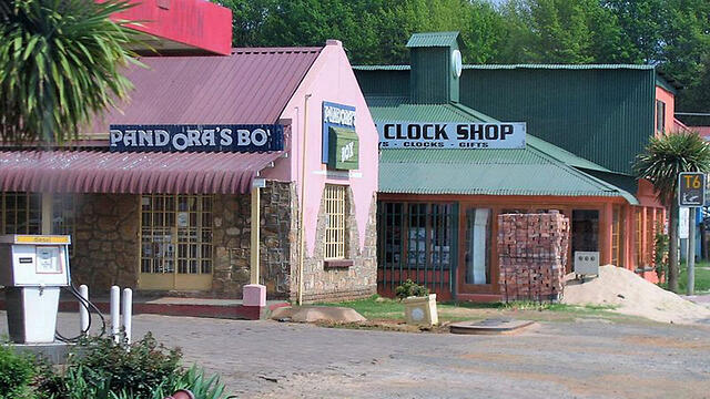 The town of Graskop