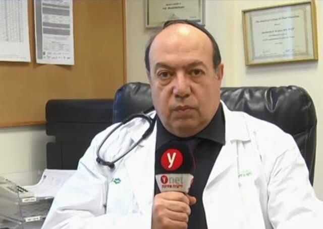 Проф. Крамер из больницы "Бейлинсон". Фото: снимок с экрана (Фото: снимок с экрана) Проф. Крамер из больницы "Бейлинсон". Фото: снимок с экрана