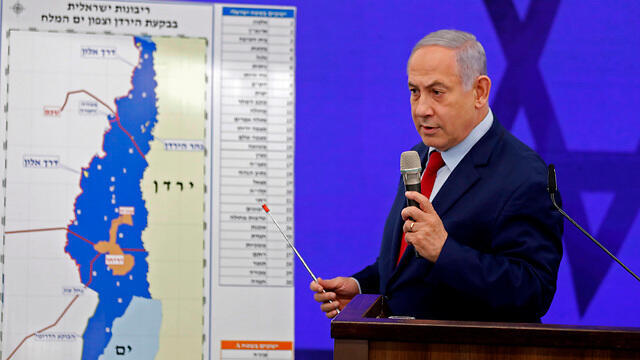 Benjamin Netanyahu promotes annexation in the run-up to last week's elections