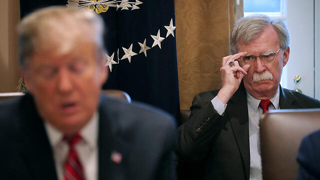 President Trump and National Security Adviser John Bolton