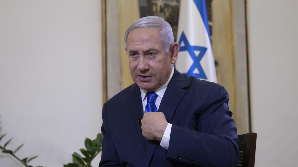 Netanyahu (Photo: Ohad Zwignberg) בנימין נתניהו בריאיון ל ynet לקראת הבחירות