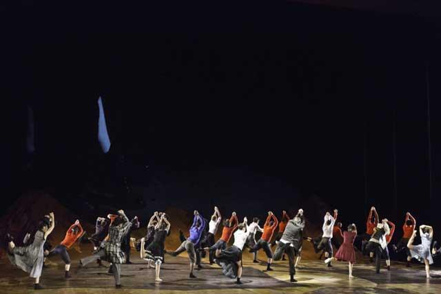 Фрагмент балета "Тевье". Фото: Исмаэль Лоренцо