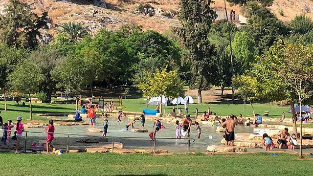 The public floods the local parks and nature reserves