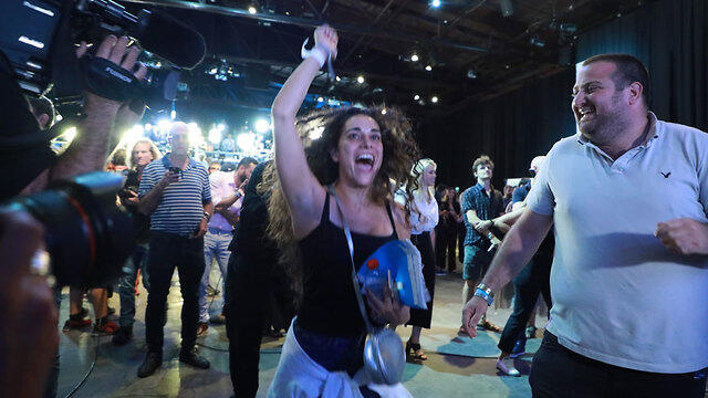 Celebrations at Blue and White HQ