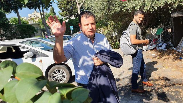 Joint List leader Ayman Odeh near his home in Haifa 