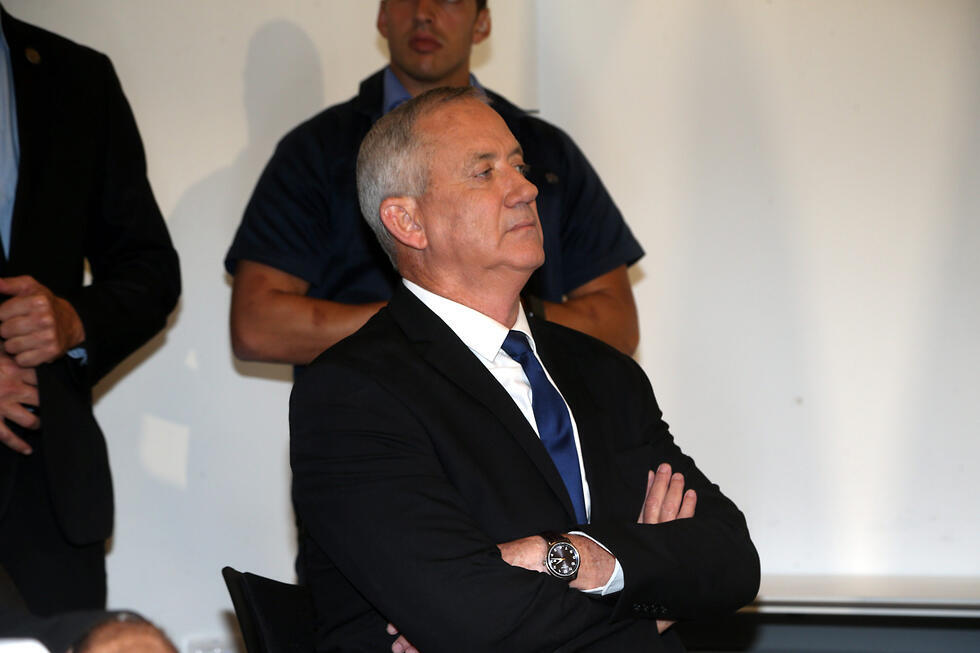 Blue and White leader Benny Gantz   