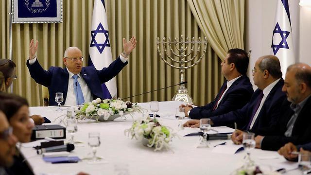 Rivlin meets with the Joint List