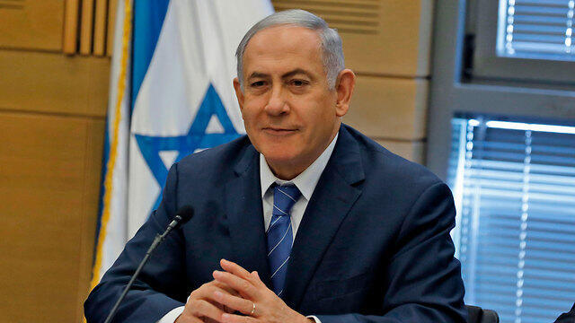 Нетаниягу на заседании фракции Ликуда. Фото: AFP