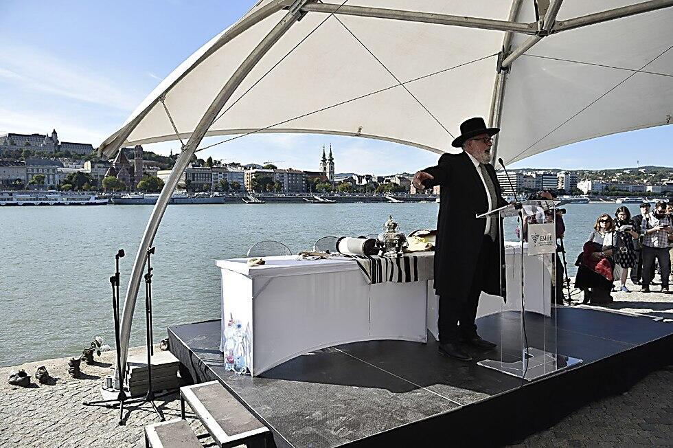 Celebrating on the Danube