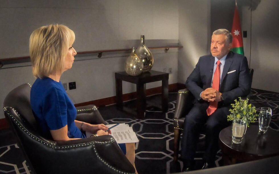 Jordan's King Abdullah talks to the U.S. media 