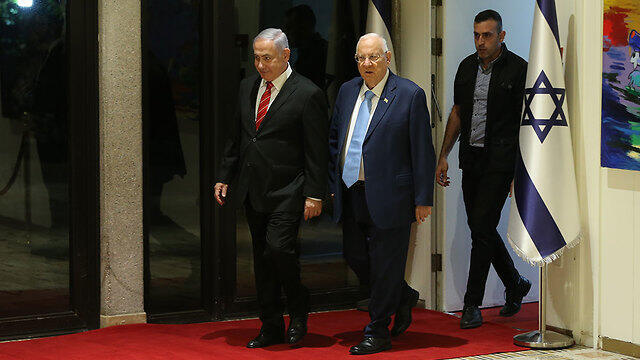 President Reuven Rivlin tasks Prime Minister Benjamin Netanyahu with forming the next Israeli government in Jerusalem, Sept. 25, 2019 (צילום: עמית שאבי) President Reuven Rivlin tasks Prime Minister Benjamin Netanyahu with forming the next Israeli government in Jerusalem, Sept. 25, 2019