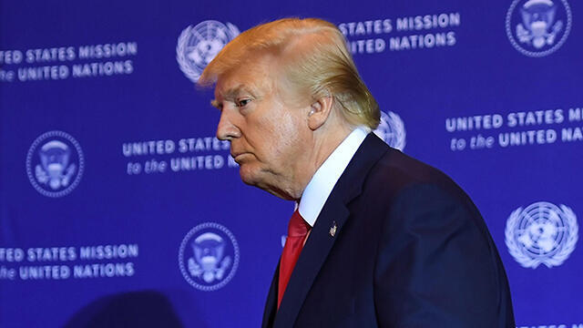 Президент США Дональд Трамп на сессии Генеральной aссамблеи ООН в Нью-Йорке. Фото: AFP (צילום: AFP) Президент США Дональд Трамп на сессии Генеральной aссамблеи ООН в Нью-Йорке. Фото: AFP