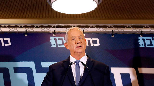 Blue and White leader Benny Gantz 