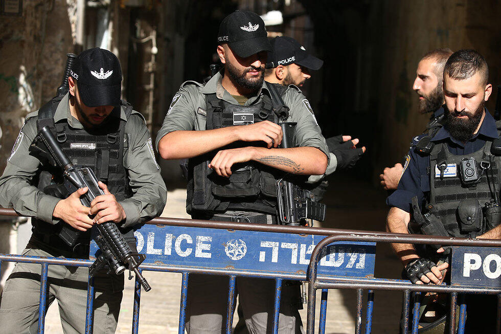 На месте инцидента у Стены плача. Фото: Охад Цвайгенберг