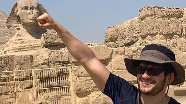 Авив Слободкин за несколько дней до исчезновения. Фото со страницы в Facebook