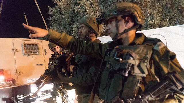 Операция по задержанию террористов. Фото: пресс-служба ЦАХАЛа
