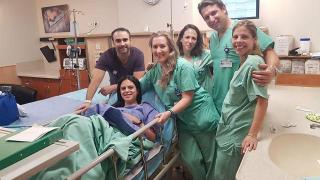 Первая двойня в 5780 году. Фото: пресс-служба больницы