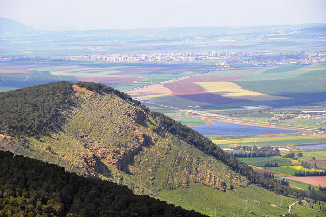 Вид с горы Шауль на долину Харод. Фото: Малка Баркаи