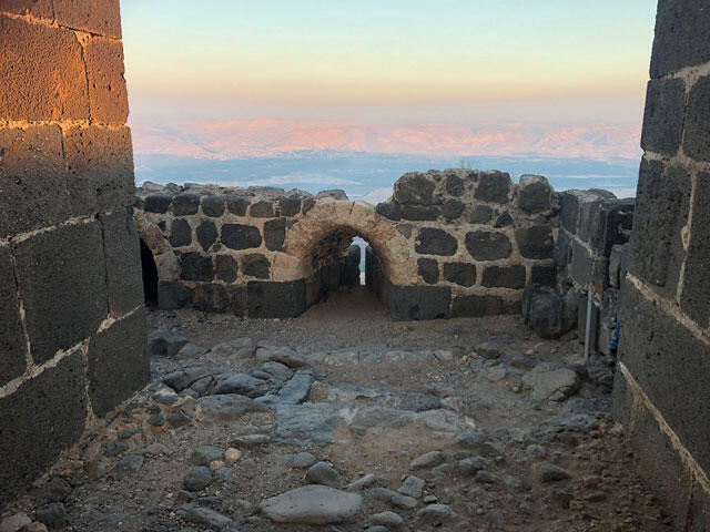 Вид с крепости Кохав ха-Ярден. Фото: Шир Охана