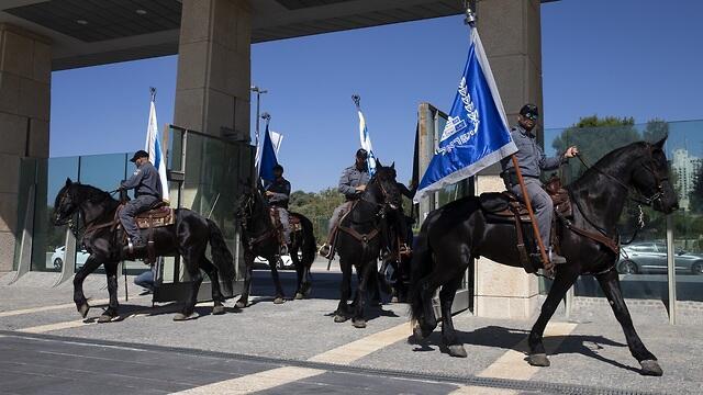 Preparations for inauguration of the new Knesset