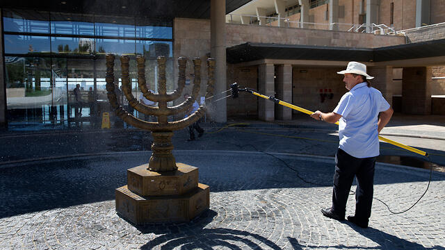 Preparations for inauguration of the new Knesset