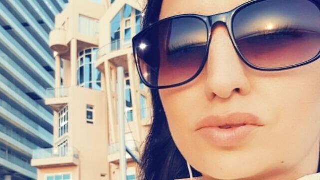 Swedish tourist Tully Heike in Tel Aviv