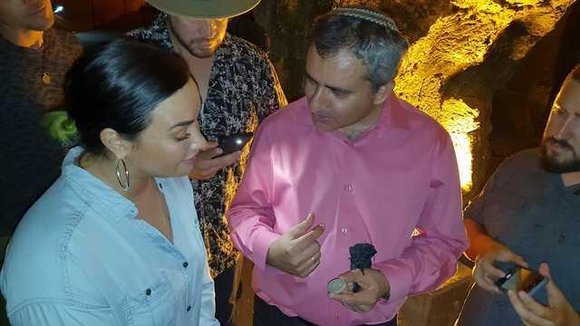 Зеэв Элькин и Деми Ловато